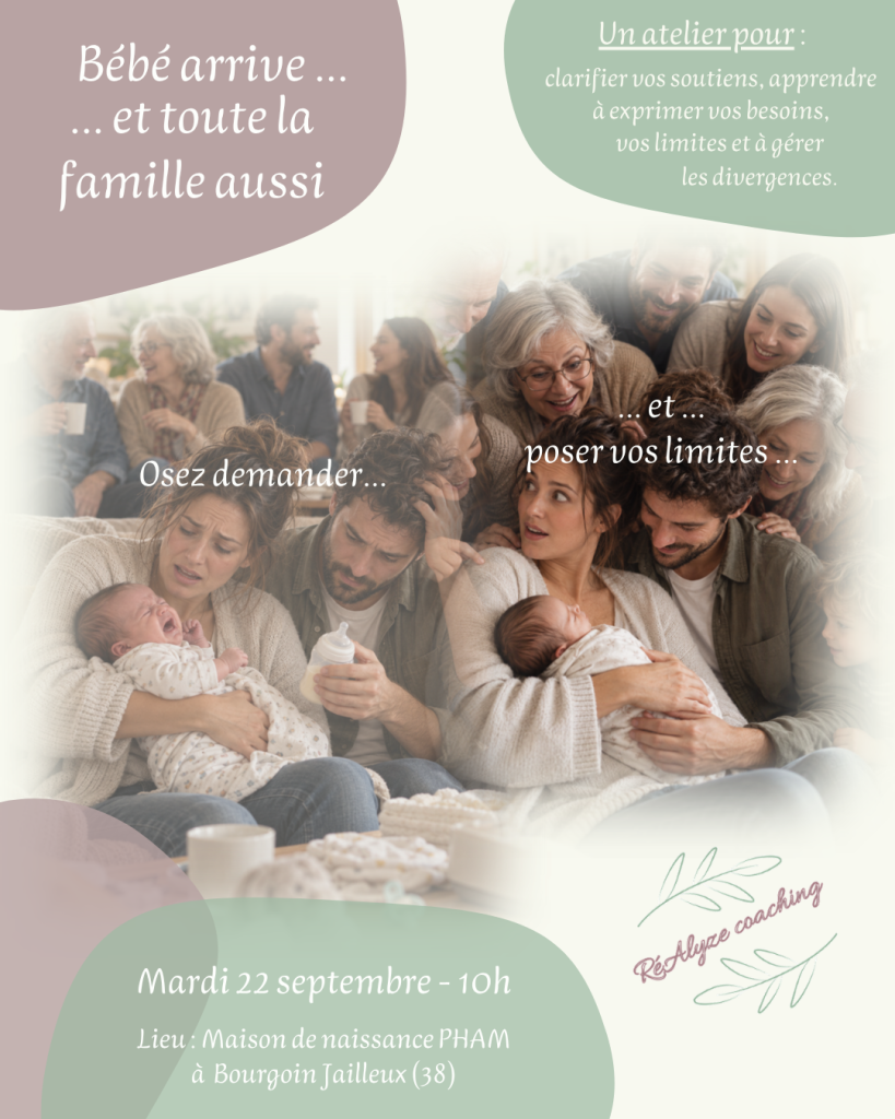 flyer atelier gestion de l'entourage